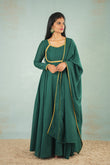 Emerald Festive Anarkali