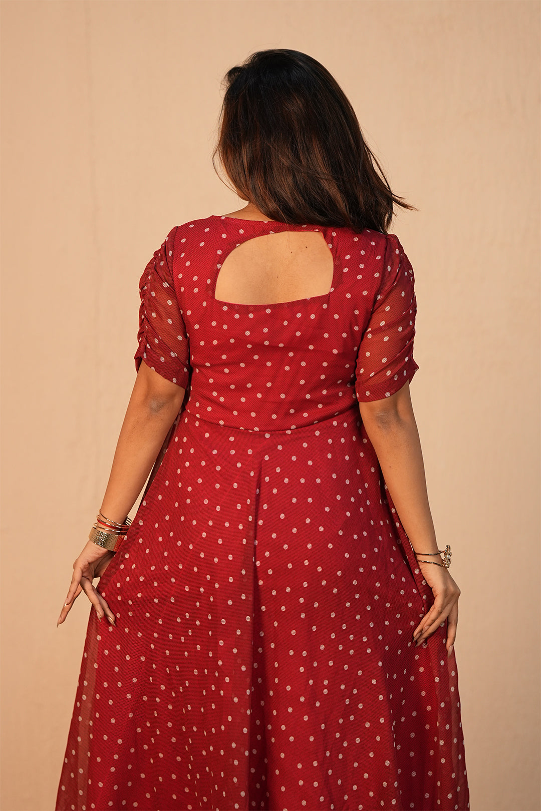 Ruby Dot Maxi