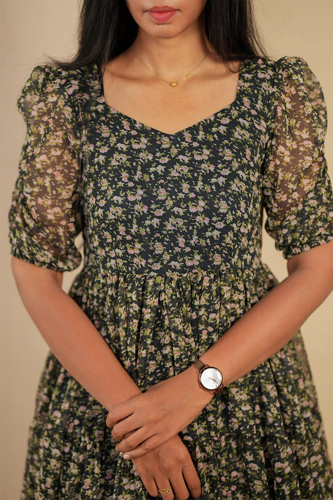 daisy floral maxi
