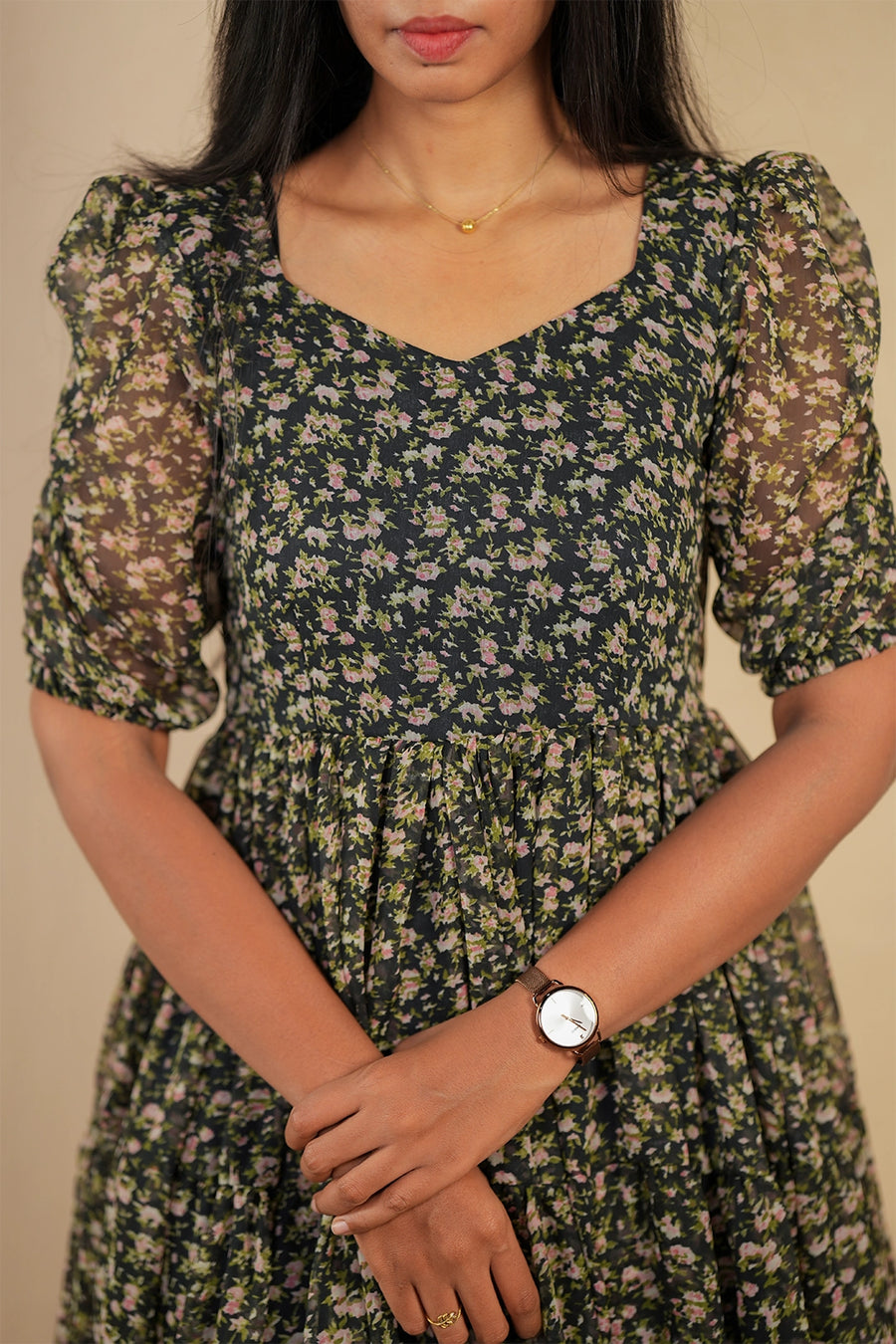 daisy floral maxi