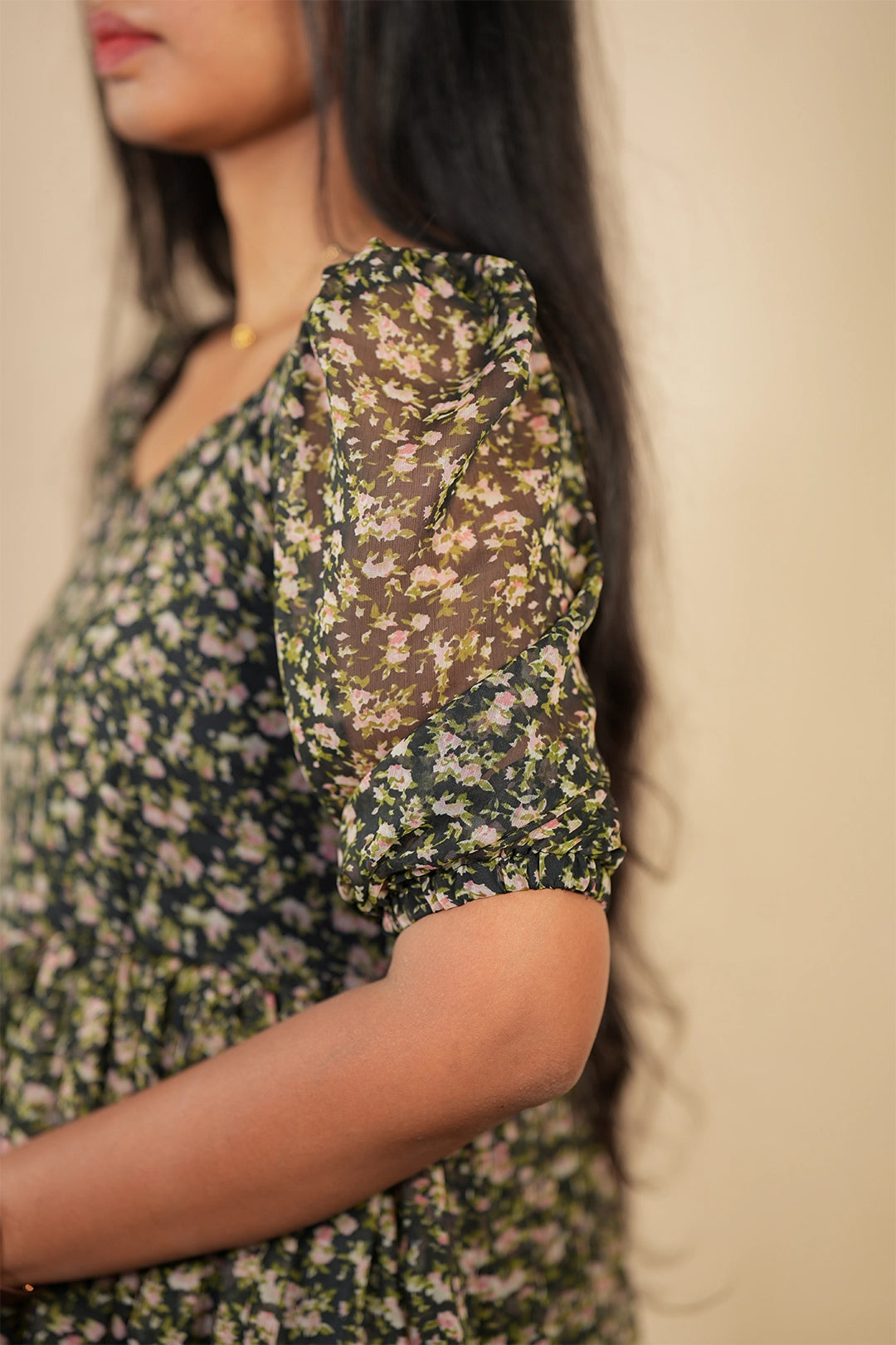 daisy floral maxi