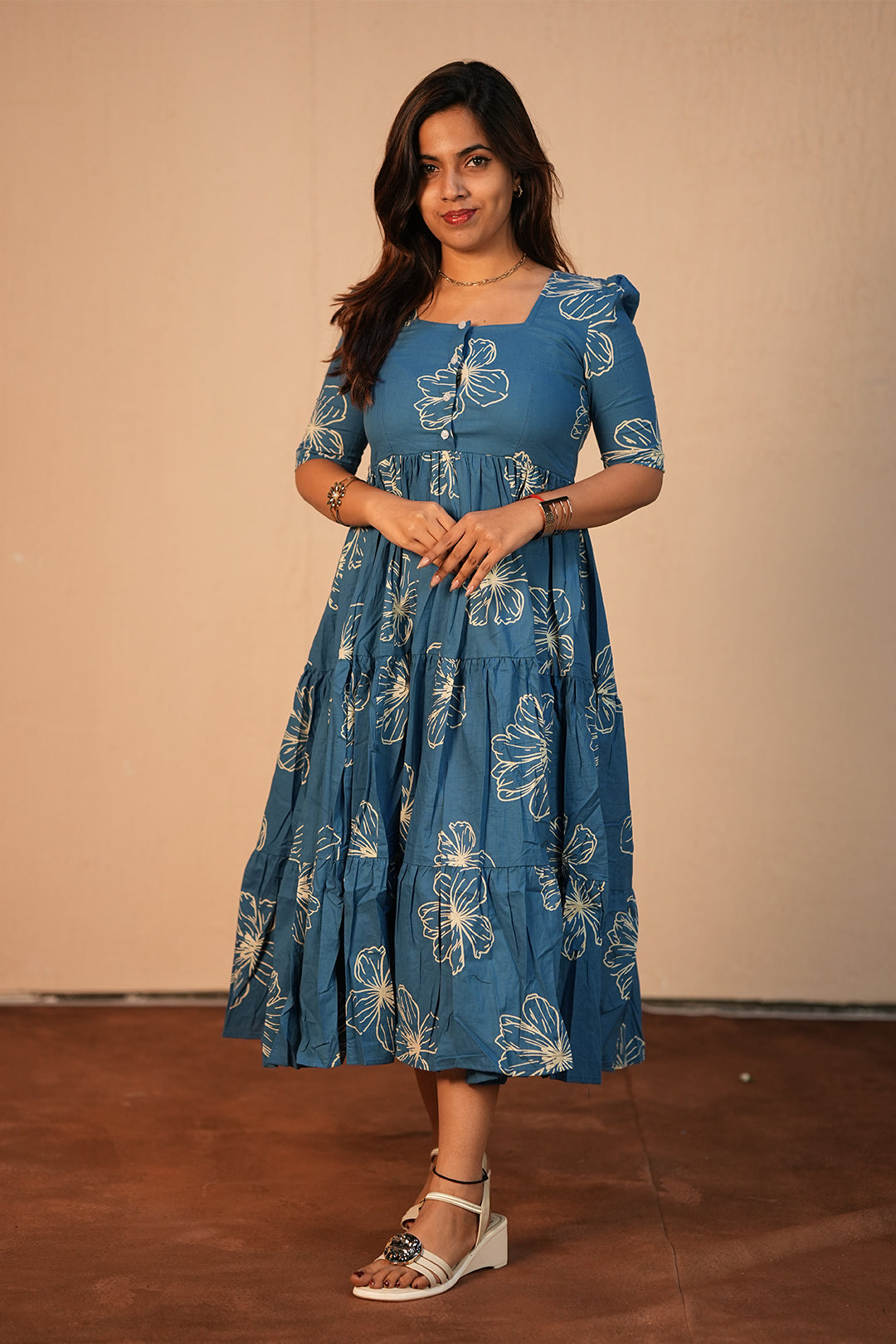 Blue Bloom Maxi