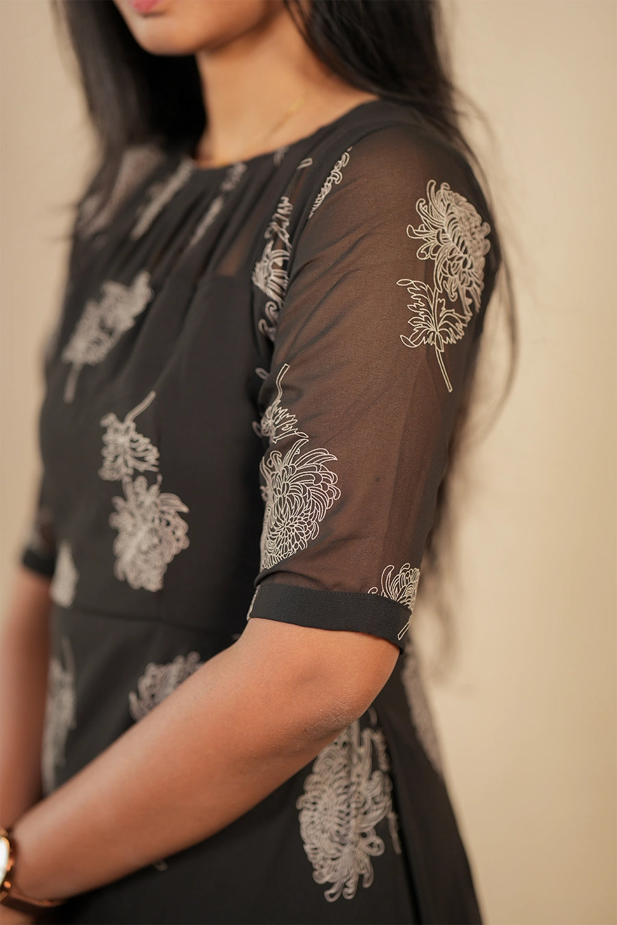 Black FLORAL