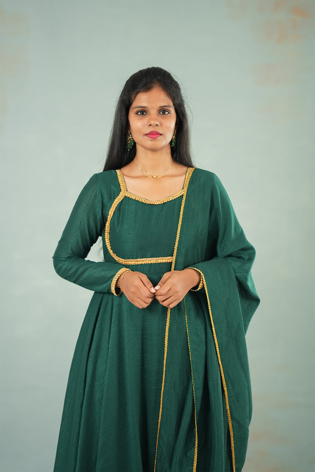 Emerald Festive Anarkali