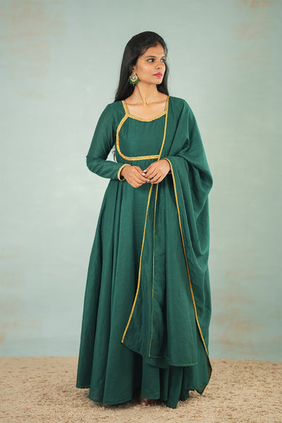 Emerald Festive Anarkali