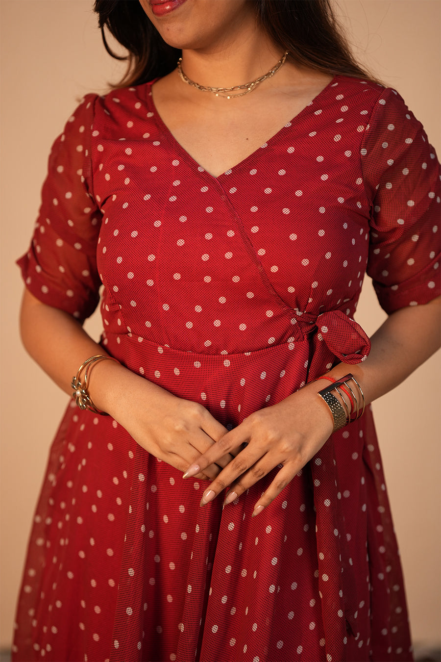 Ruby Dot Maxi