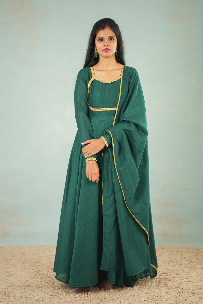 Emerald Festive Anarkali