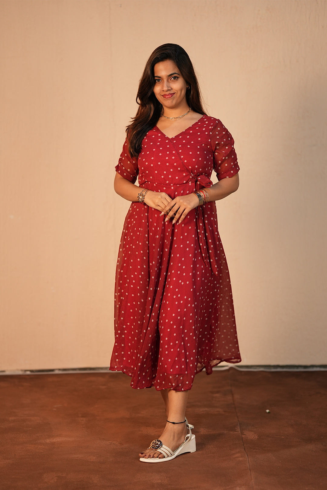 Ruby Dot Maxi