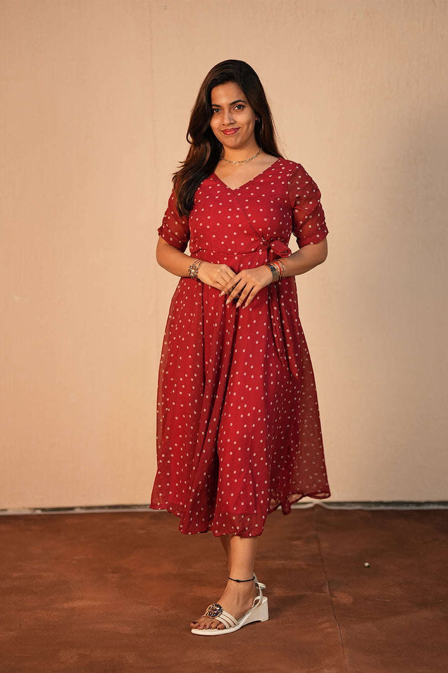 Ruby Dot Maxi